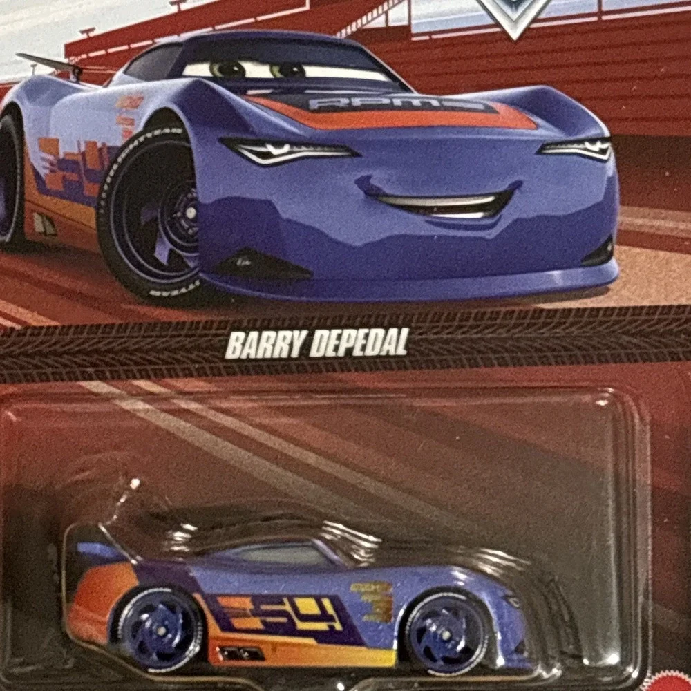 Barry Depedal 2026 Disney‎ Pixar Cars #64 RPM Car 1:55 Next Gen Racer